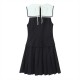 Summer 2025 new women's fashion, European and American style, versatile wide pleated sleeveless dress for wholesale trade Summer 2025 new women's fashion, European and American style, versatile wide pleated sleeveless dress for wholesale trade