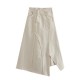 The new autumn collection of asymmetrical fringed corset and skirt patchwork fashion set for women in foreign trade wholesale The new autumn collection of asymmetrical fringed corset and skirt patchwork fashion set for women in foreign trade wholesale