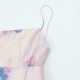 Summer new women's wear: High-waisted mid-length printed halter dress with European and American style for women Summer new women's wear: High-waisted mid-length printed halter dress with European and American style for women
