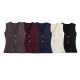 Wholesale of knitted waistcoats and vests for foreign trade, fashionable and casual, new 2024 collection of button gold European and American style women's clothing Wholesale of knitted waistcoats and vests for foreign trade, fashionable and casual, new 2024 collection of button gold European and American style women's clothing