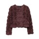 Cross-border European and American style 2025 Spring New women's wear street fashion textured fabric round-neck jacket for women Cross-border European and American style 2025 Spring New women's wear street fashion textured fabric round-neck jacket for women