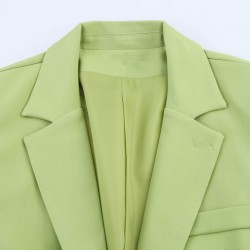 Cross-border wholesale women's clothing 2025 Spring/Summer New style fashionable loose suit jacket + suit pants set for women