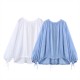 Cross-border Foreign Trade 2025 Spring New Women's Clothing, long, fashionable, loose, casual and versatile shirt top with European and American style Cross-border Foreign Trade 2025 Spring New Women's Clothing, long, fashionable, loose, casual and versatile shirt top with European and American style
