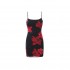 Cross-border 2025 Summer New Women's lace halter dress, sexy and slimming, backpack-hugging mini skirt