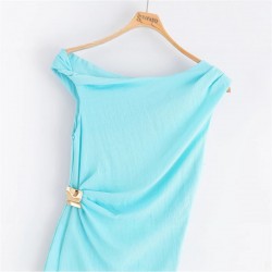 Foreign trade wholesale 2025 Spring New women's fashion, versatile, slimming and casual dress