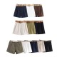 Amazon Foreign Trade's 2024 summer new women's cross-border European and American style shorts with belt accessories are casual, fashionable and versatile Amazon Foreign Trade's 2024 summer new women's cross-border European and American style shorts with belt accessories are casual, fashionable and versatile