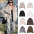 Cross-border Amazon 2024 Winter women's wear multi-color European and American fashionable and elegant ladylike faux fur coat