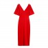 Amazon wholesale 2025 Spring New women's clothing long golden embellished MIDI dress in European and American style