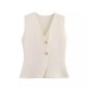Wholesale of knitted waistcoats and vests for foreign trade, fashionable and casual, new 2024 collection of button gold European and American style women's clothing Wholesale of knitted waistcoats and vests for foreign trade, fashionable and casual, new 2024 collection of button gold European and American style women's clothing