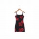 Cross-border 2025 Summer New Women's lace halter dress, sexy and slimming, backpack-hugging mini skirt