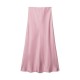 Amazon's Spring 2025 new cross-border women's clothing street fashion silk satin texture mystery skirt in 22 colors