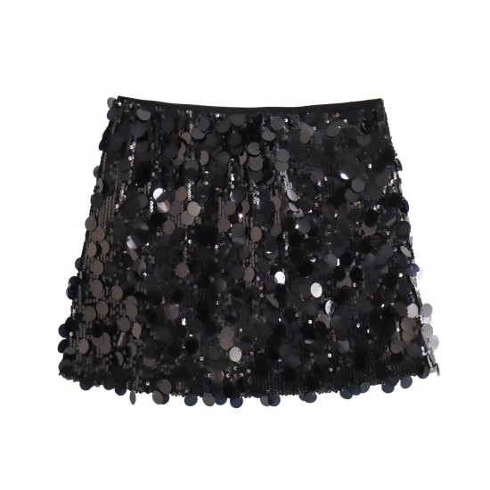 Amazon wholesale 2024 Winter new women's clothing, European and American style sequined mini hip-hugging sexy skirt and short skirt Amazon wholesale 2024 Winter new women's clothing, European and American style sequined mini hip-hugging sexy skirt and short skirt