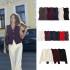 Wholesale of knitted waistcoats and vests for foreign trade, fashionable and casual, new 2024 collection of button gold European and American style women's clothing