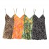 Amazon wholesale 2025 Spring New women's dress with European and American style printed silk mesh short dress
