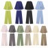 Cross-border 2024 Summer new collection: European and American women's clothing with a high-quality double-breasted and one-piece style, featuring fashionable outerwear and pants for women