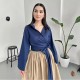 Amazon's new women's cross-border niche design long-sleeved shirt for autumn 2024 is a fashionable and versatile shirt Amazon's new women's cross-border niche design long-sleeved shirt for autumn 2024 is a fashionable and versatile shirt