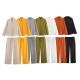 Amazon Wholesale women's Clothing 2025 Spring and Autumn European and American style lapel long-sleeved shirt + long pants fashionable set for women Amazon Wholesale women's Clothing 2025 Spring and Autumn European and American style lapel long-sleeved shirt + long pants fashionable set for women