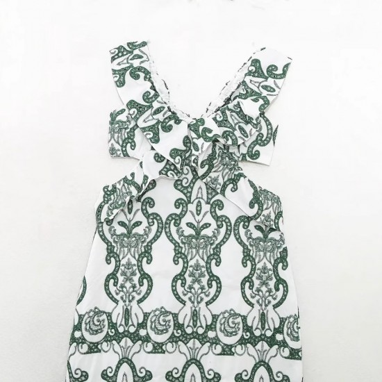 Cross-border wholesale 2025 European and American style summer new women's multi-layered decorative dress for women