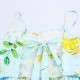 Cross-border foreign trade wholesale 2025 Summer New women's fashion, European and American style, sweet and fresh lemon print dress
