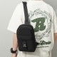 Casual men's chest bag, simple single-shoulder crossbody bag, multi-functional trendy brand crossbody bag, small bag, trendy crossbody bag, men's bag Casual men's chest bag, simple single-shoulder crossbody bag, multi-functional trendy brand crossbody bag, small bag, trendy crossbody bag, men's bag