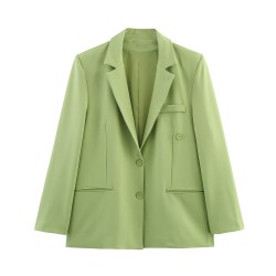Cross-border wholesale women's clothing 2025 Spring/Summer New style fashionable loose suit jacket + suit pants set for women
