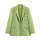 Cross-border wholesale women's clothing 2025 Spring/Summer New style fashionable loose suit jacket + suit pants set for women