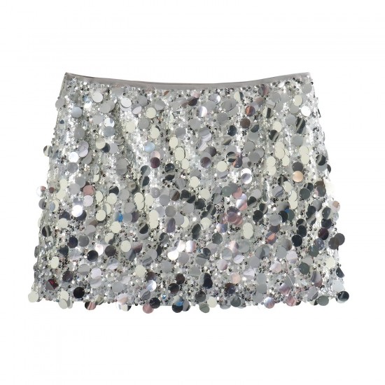 Amazon wholesale 2024 Winter new women's clothing, European and American style sequined mini hip-hugging sexy skirt and short skirt Amazon wholesale 2024 Winter new women's clothing, European and American style sequined mini hip-hugging sexy skirt and short skirt