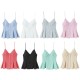 V-neck halter wholesale 2025 summer European and American sexy backless single-breasted wide pleated skirt, slim short women's vest V-neck halter wholesale 2025 summer European and American sexy backless single-breasted wide pleated skirt, slim short women's vest