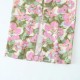 2110 Summer new women's dress with European and American style halter V-neck, flower print, high-waisted single-breasted slit