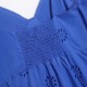2850 Summer New women's dress with European and American style halter embroidery, layered ruffled trim and halter dress short skirt 2850 Summer New women's dress with European and American style halter embroidery, layered ruffled trim and halter dress short skirt