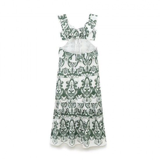 Cross-border wholesale 2025 European and American style summer new women's multi-layered decorative dress for women
