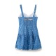 Cross-border Amazon European and American women's clothing 2024 Summer New mini halter dress with cutout embroidery Cross-border Amazon European and American women's clothing 2024 Summer New mini halter dress with cutout embroidery