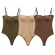 Chest-padded backrest one-piece jumpsuit for women, a sexy and trendy European and American style with a backless silhouette and a halter top for summer 2025 Chest-padded backrest one-piece jumpsuit for women, a sexy and trendy European and American style with a backless silhouette and a halter top for summer 2025