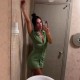 Cross-border European and American women's clothing 2025 bestseller, stylish, solid color sexy button velvet shirt dress Cross-border European and American women's clothing 2025 bestseller, stylish, solid color sexy button velvet shirt dress