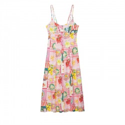 Cross-border wholesale 2025 Spring New women's clothing design sense, niche, versatile, slimming and casual dress