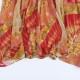 Cross-border foreign trade wholesale 2025 Summer women's clothing, European and American style pleated decorative printed MIDI halter dress for women Cross-border foreign trade wholesale 2025 Summer women's clothing, European and American style pleated decorative printed MIDI halter dress for women