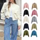 Spring 9621 New European and American style women's French short, large pocket pilot jacket for women Spring 9621 New European and American style women's French short, large pocket pilot jacket for women